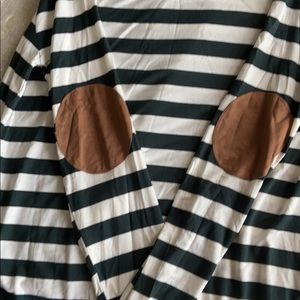 Zenana premium long sleeve striped top